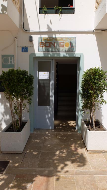 Hostal Bon Sol San Ferrán de ses Roques Exterior foto
